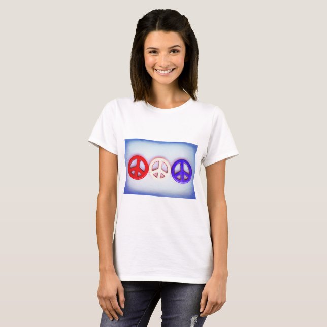 Frieden T-Shirt (Vorne ganz)