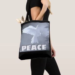 Frieden - Taube Tasche