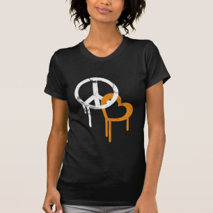 Frieden u. Liebe T-Shirt
