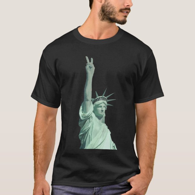 Frieden und Freiheit T-Shirt (Vorderseite)