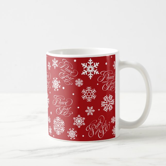 Frieden und Freude Kaffeetasse (Rechts)