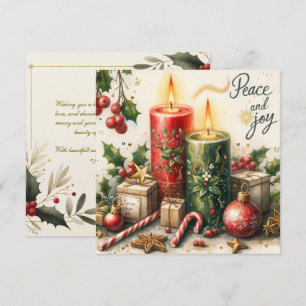 Frieden und Freude Weihnachten