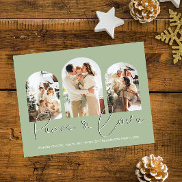 Frieden und Liebe | 3 Angebrochener Fotokalender U Feiertagskarte