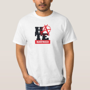 Frieden und Liebe… aber in einer Punkfelsenart T-Shirt