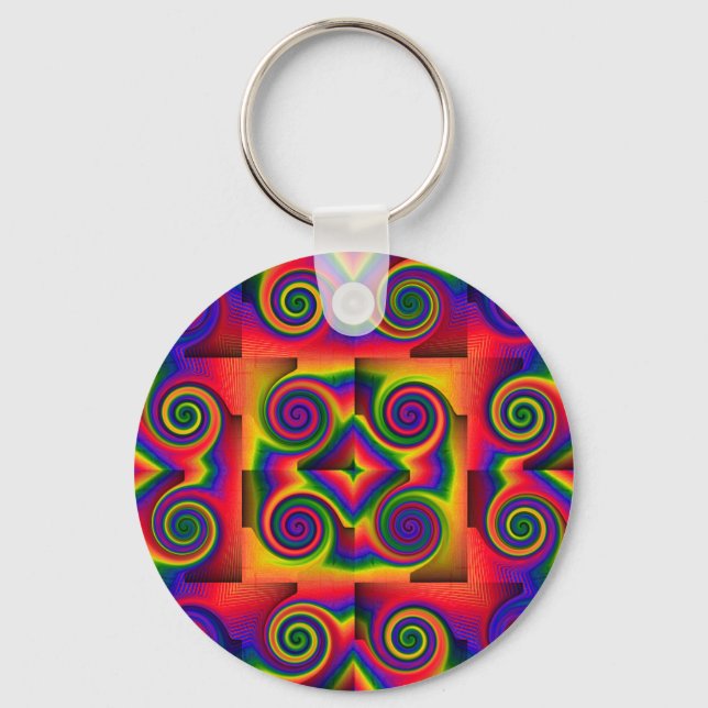 Frieden und Liebe_ Schlüsselanhänger (Vorderseite)