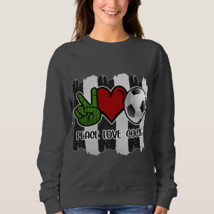 Frieden und Liebe Sweatshirt