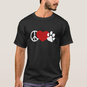 Frieden und Liebe T-Shirt