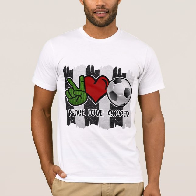 Frieden und Liebe T-Shirt (Vorderseite)