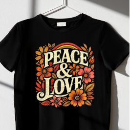Frieden und Liebe T-Shirt