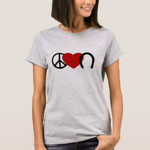Frieden und Liebe T-Shirt