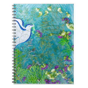 Frieden und Petals-Notebook Notizblock