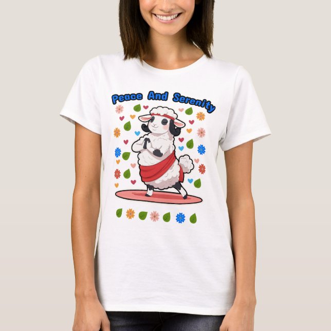 Frieden und Ruhe T-Shirt (Vorderseite)