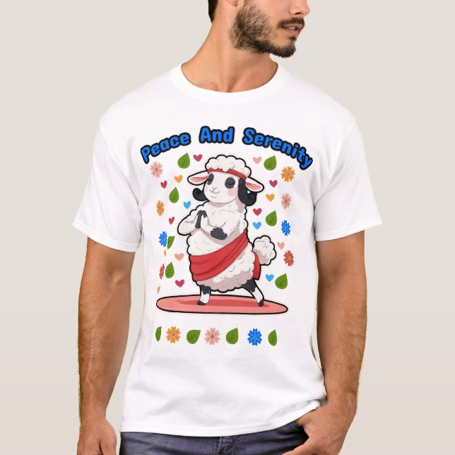 Frieden und Ruhe T-Shirt (Vorderseite)