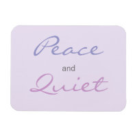 Frieden und ruhige Worte (Lilac)