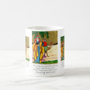 Frieden und Weihnachten Kaffeetasse