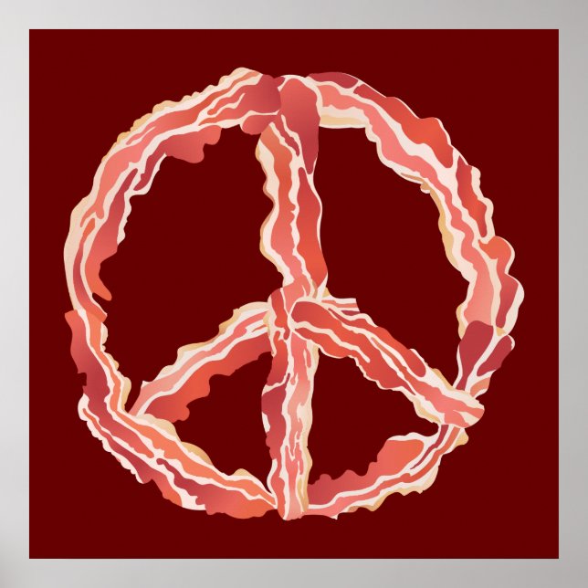 Frieden von Bacon Poster (Vorne)