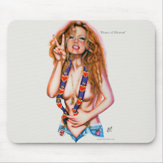 Frieden von HimmelPinup Mousepad