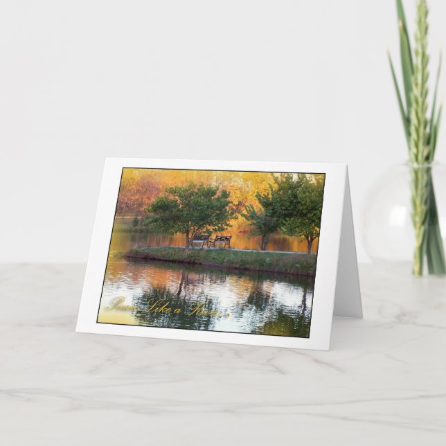 Frieden wie ein Fluss Karte (Vorderseite)