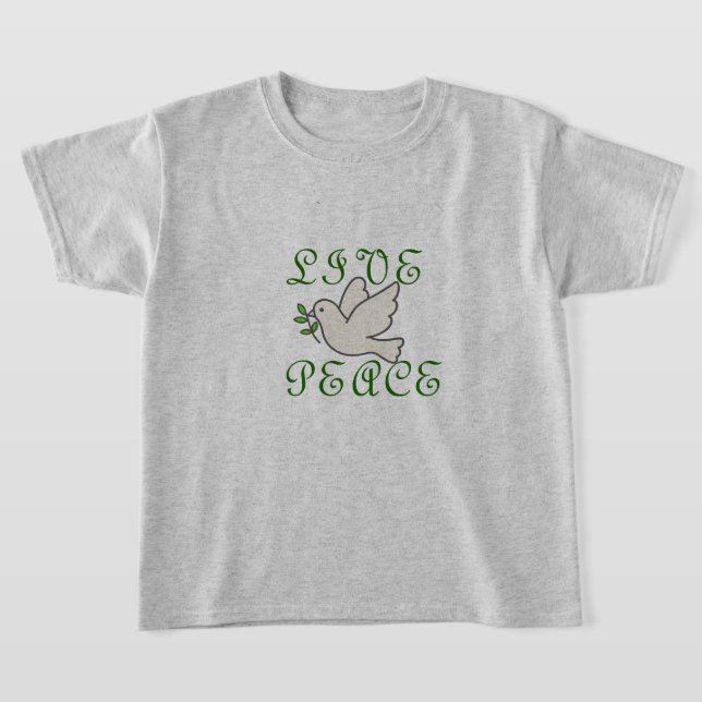 Friedens-Baby-T-Shirt T-Shirt (Ablage )