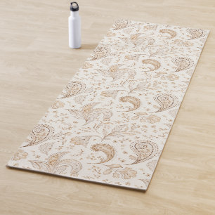 Friedens Bohemian Hippie Sechziger Jahre Paisley Yogamatte