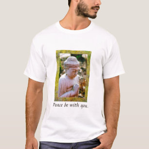 Friedens-Buddha betend T-Shirt