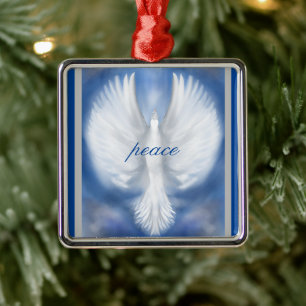 Friedens-Feiertags-Alltags-Ornament-Schilder Ornament Aus Metall