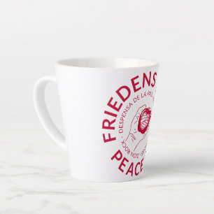 Friedens Friedensbauer Latte-Tasse Milchtasse