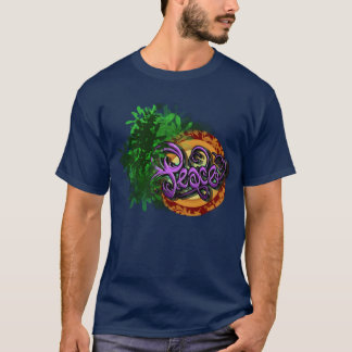 Friedens-Graffiti Kunst lustig T-Shirt