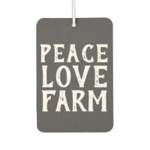FRIEDENS-LIEBE FARM-Typografie | Außenkissen