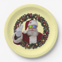 Friedens-Santa-Kranz-Teller