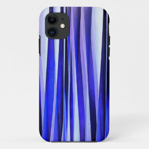 Friedens-und Harmonie-blaues gestreiftes Case-Mate iPhone Hülle