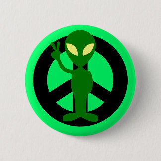Friedensalien Button