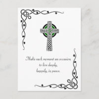 Friedensangebot - Celtic Cross & Borders