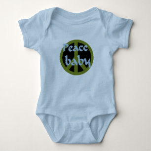 Friedensbaby Säuglings-Shirt Baby Strampler