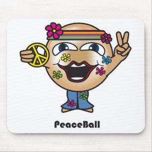Friedensball Mousepad