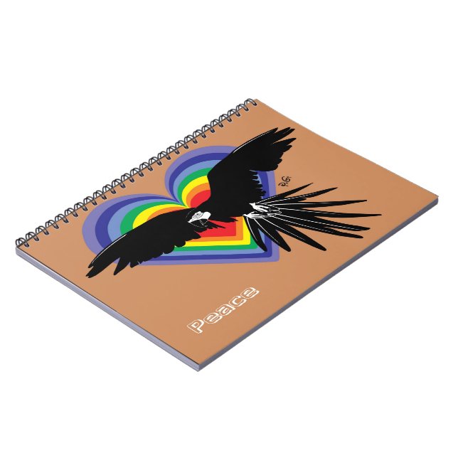 Friedensbericht Notizblock (Linke Seite)