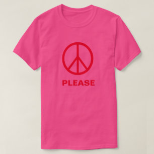 FRIEDENSBITTE - T-Shirt