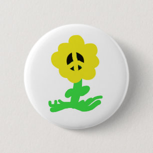 FriedensBlume Button