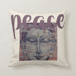 Friedensbuntes Buddha-Aquarell-Kunst-Wurfs-Kissen Kissen