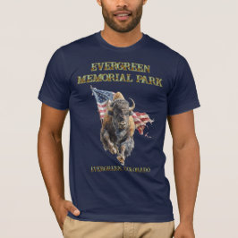 Friedensdenkmal im Evergreen Memorial Park T-Shirt