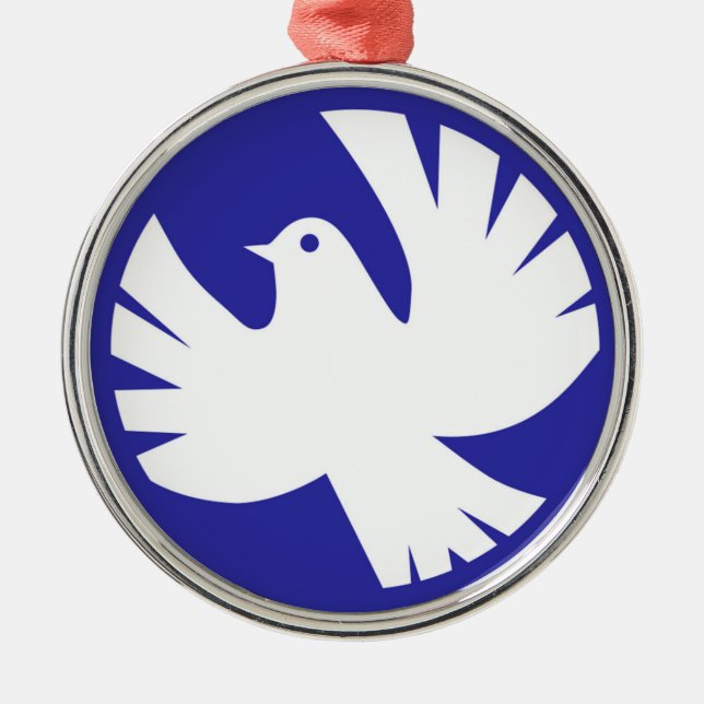 FRIEDENSDOKUMENT ORNAMENT AUS METALL (Vorne)