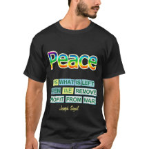 FRIEDENSdoppelseitiges Shirt durch Joseph Segal