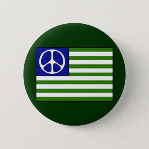 Friedensflagge Button