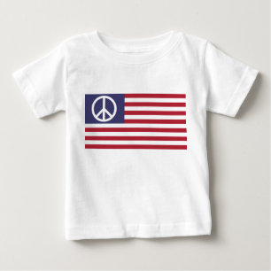 Friedensflagge der Vereinten Staaten Baby T-shirt