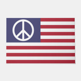 Friedensflagge der Vereinten Staaten Fußmatte