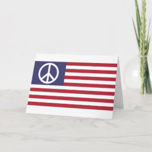 Friedensflagge der Vereinten Staaten Karte