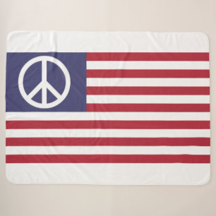 Friedensflagge der Vereinten Staaten Sherpadecke