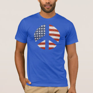 Friedensflaggen-T - Shirt - Zeichen der