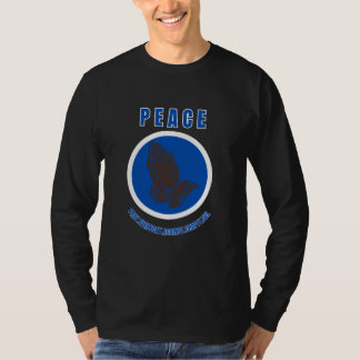 FRIEDENSGEDANKEN täglich gegen das verrückte Böse T-Shirt