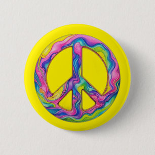 Friedensgedankliche, psychisch Inspirierend Botsch Button